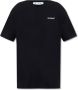 Off-White T-shirt met print Zwart - Thumbnail 1