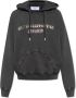 Off White Zwart Multicolor Digit Bacchus Hoodie Multicolor Heren - Thumbnail 1