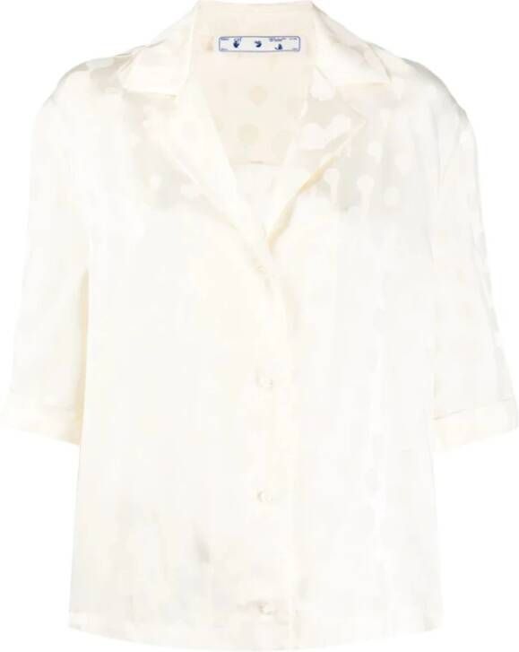 Off White Blouse & overhemd Wit Dames