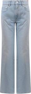 Off White Boot-cut Jeans Blauw Dames