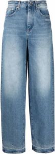 Off White Bootcut jeans Blauw Dames