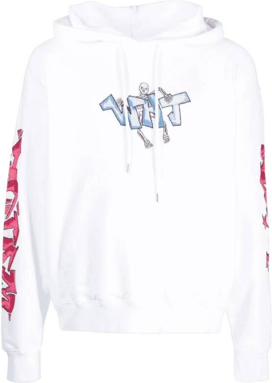 Off White Capuchon Wit Heren