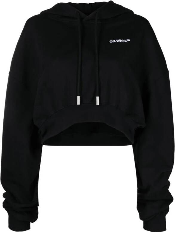 Off White Capuchon Zwart Dames