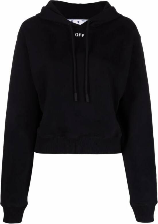 Off White Capuchon Zwart Dames