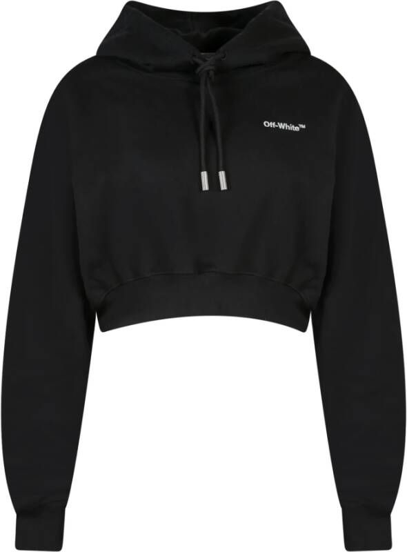 Off White Capuchon Zwart Dames