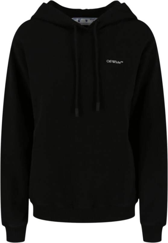 Off White Capuchon Zwart Dames