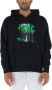 Off-White Katoenen hoodie Zwart - Thumbnail 2