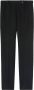 Off White Zwarte Wollen Broek met Riem Black Heren - Thumbnail 1