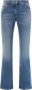 Off White Flared Jeans Blauw Dames - Thumbnail 1