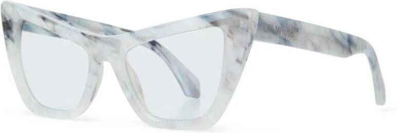 Off White Grijze Optische Brillen voor Vrouwen Gray Dames