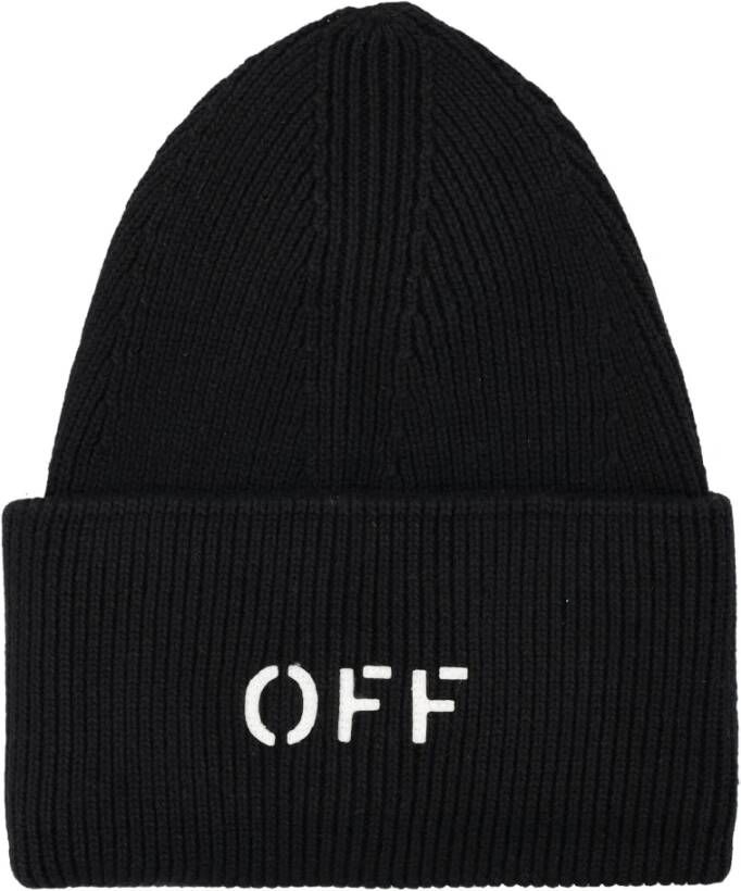 Off White Hat Zwart Heren