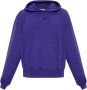Off White Hoodie with logo Purple Heren - Thumbnail 1