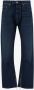 Off White Blauwe Jeans met Logo Patch en Enkelritsen Blauw Heren - Thumbnail 1