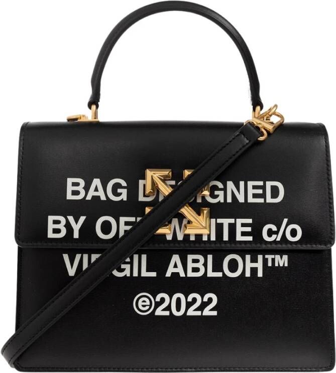 Off White Kruis lichaamstassen Zwart Dames