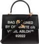 Off-White Totes Jitney 2.8 Top Hand Met Quote in zwart - Thumbnail 2