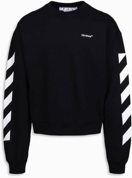 Off-White Oversized sweater Zwart - Foto 1