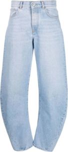 Off White Loose-fit Jeans Blauw Dames
