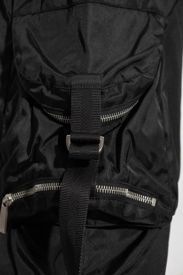 Off White Zwarte losse jeans met verstelbare taille en meerdere zakken Black Heren - Foto 5