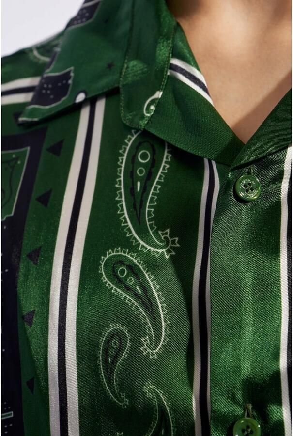 Off White Bandana Print Grafisch Shirt Multicolor Heren - Foto 2