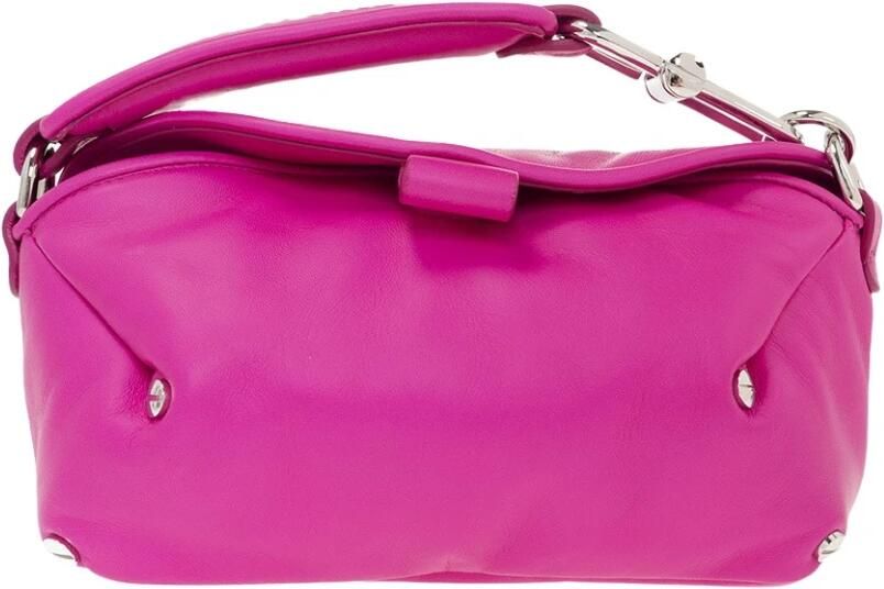 Off-White Hobo bags San Diego S Crossbody Fuchsia Leather in roze - Foto 7