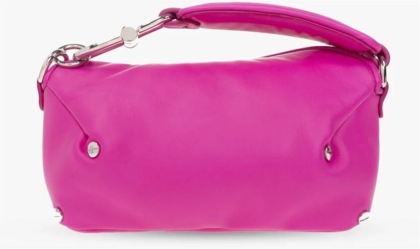 Off-White Hobo bags San Diego S Crossbody Fuchsia Leather in roze - Foto 8
