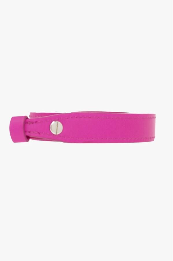 Off-White Hobo bags San Diego S Crossbody Fuchsia Leather in roze - Foto 5