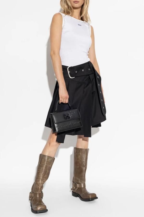 Off White Logo Top White Dames - Foto 3