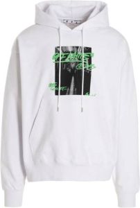 Off White Off-white Men`s Sweatshirt Wit Heren
