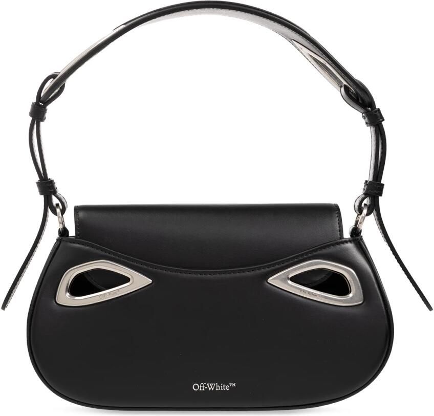 Off-White Crossbody bags Clam Shoulder Bag in zwart