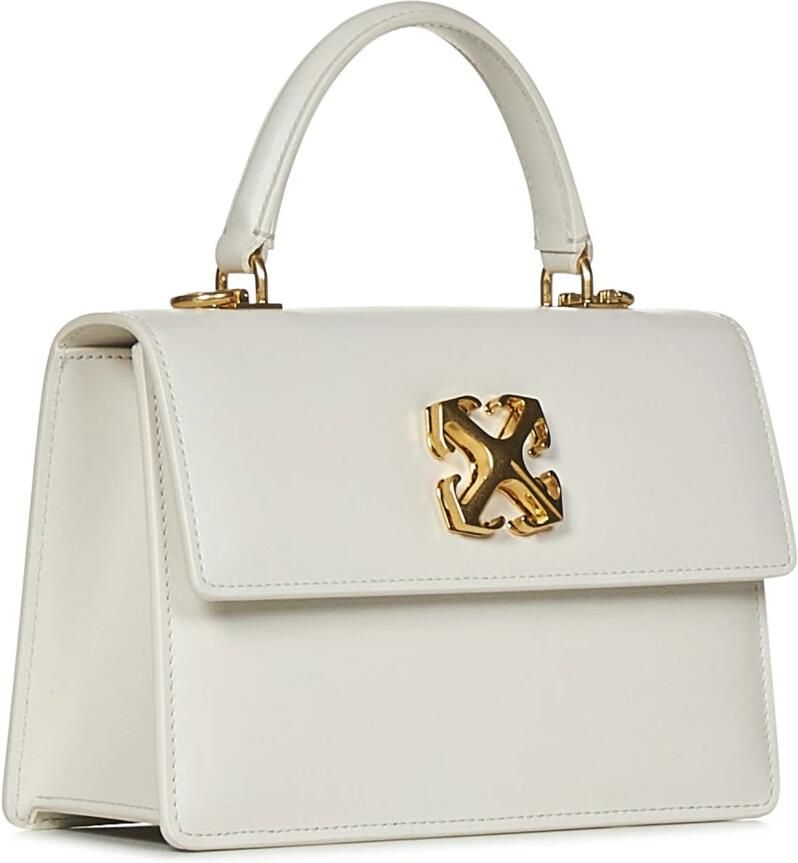 Off-White Crossbody bags Jitney 1.4 Top Handle Chain in wit - Foto 2