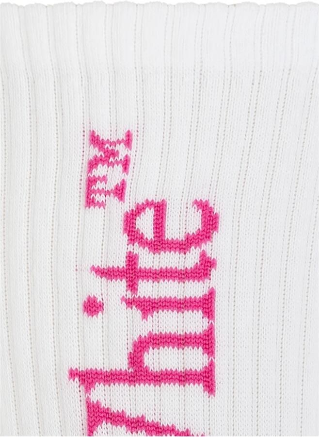 Off White Sokken met logo White Dames - Foto 3