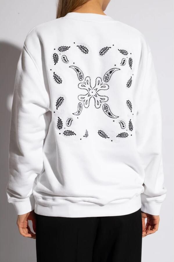 Off White Sweatshirt met logo White Dames - Foto 4