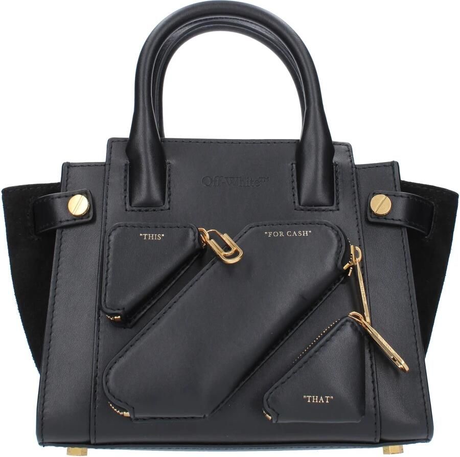 Off-White Crossbody bags City Tote S Shoulder in zwart - Foto 3