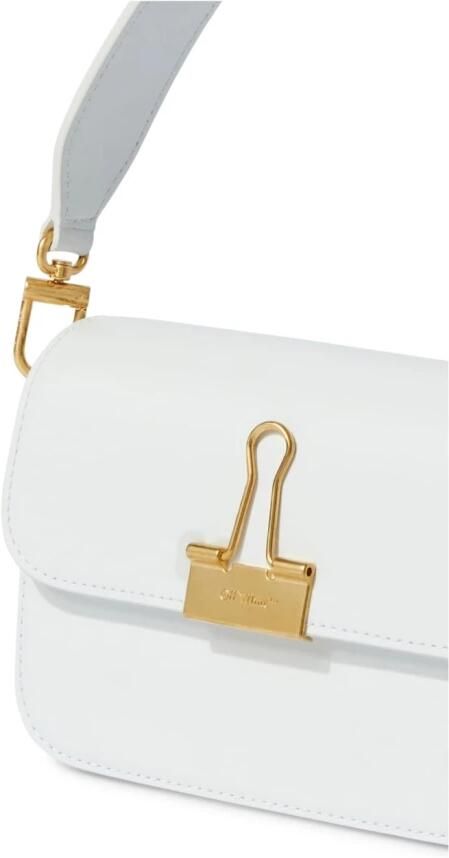 Off White Witte schoudertassen zonder patroon White Dames - Foto 10