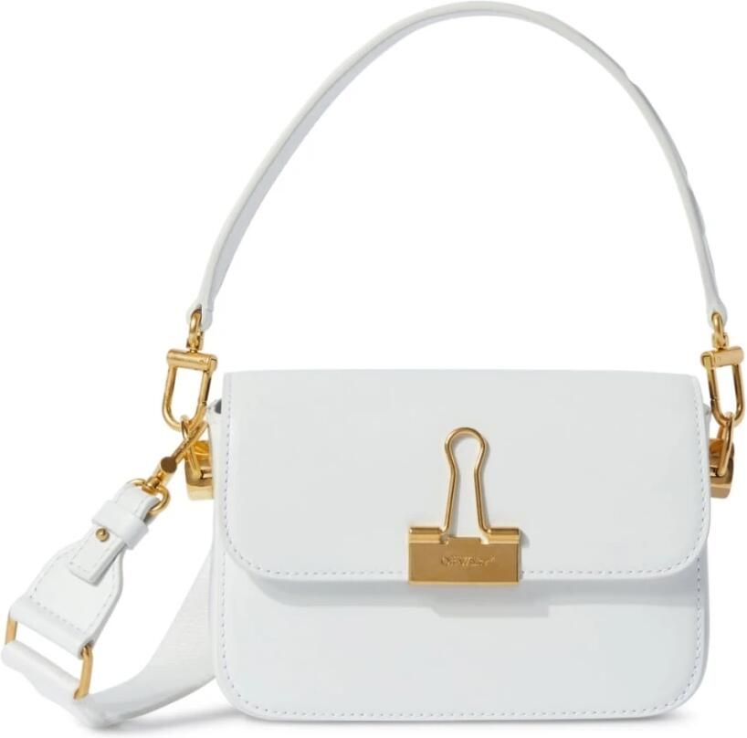 Off White Witte schoudertassen zonder patroon White Dames - Foto 5