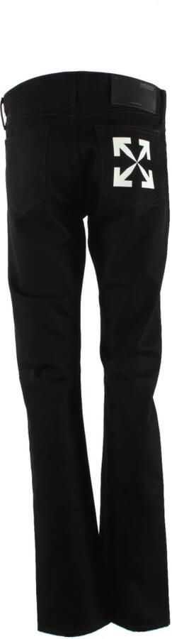 Off White Zwarte Slim Jeans met Single Arrow Black Heren - Foto 6