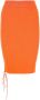 Off White Kleurrijk Logo Geborduurde Sweaters Orange Dames - Thumbnail 2
