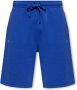 Off White Shorts met logo Blauw Heren - Thumbnail 1