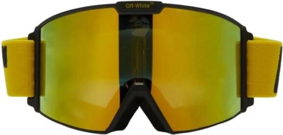 Off White Ski- WinterSki-accessoires Geel Unisex