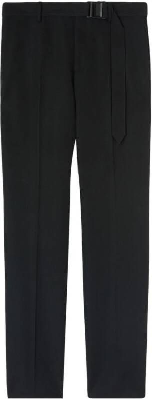 Off White Slim-fit broek Zwart Heren