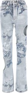 Off White Spijkerbroek Blauw Dames