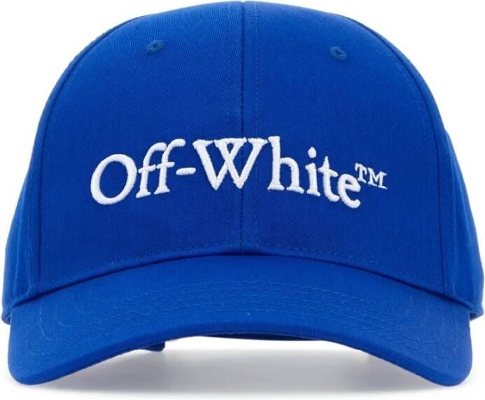 Off White Stijlvolle Cappelli Hoed Blauw Dames