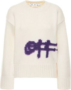 Off White Sweater Wit Dames
