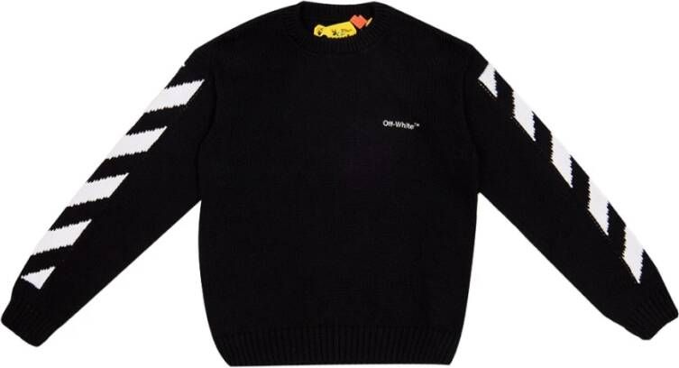 Off-White Kids Sweater met ronde hals Zwart - Foto 2