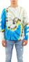 Off White Tie Dye Gebreide Crewneck Sweater Multicolor Heren - Thumbnail 1