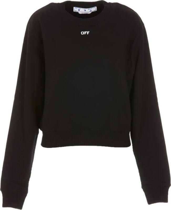 Off White Sweatshirt Zwart Dames