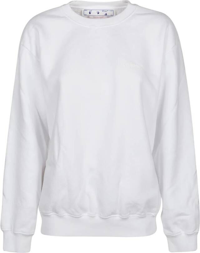 Off White Sweatshirts White Dames