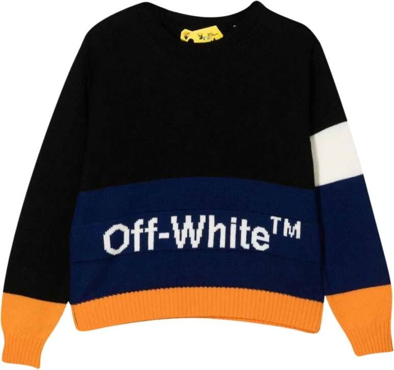 Off White Sweatshirts Zwart Heren