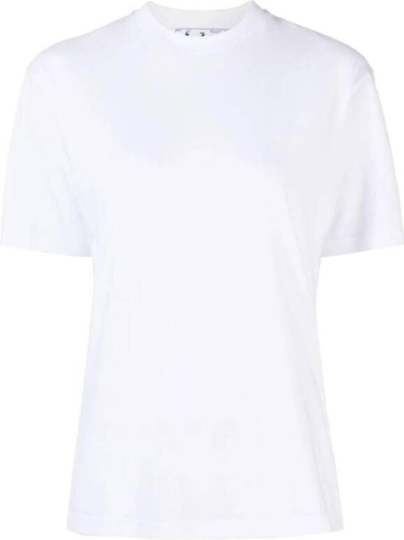 Off White T-shirt White Dames