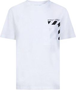Off White T-shirt Wit Dames